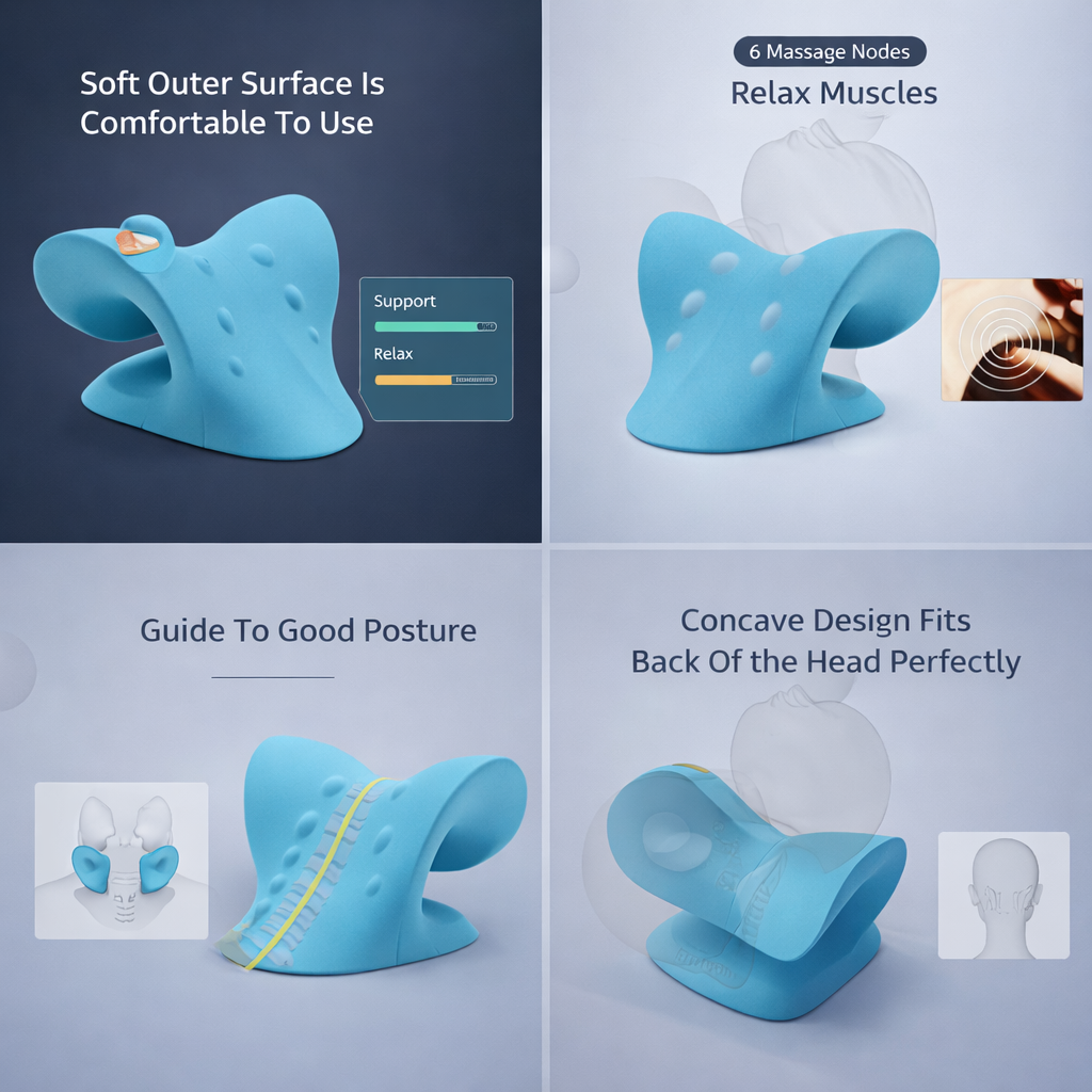 PostureAlign™ Neck Posture Corrector Pillow