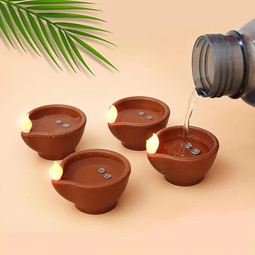Jal Jyoti Diya Lights™ – No Flame, No Oil, Safe & Bright Festive Glow
