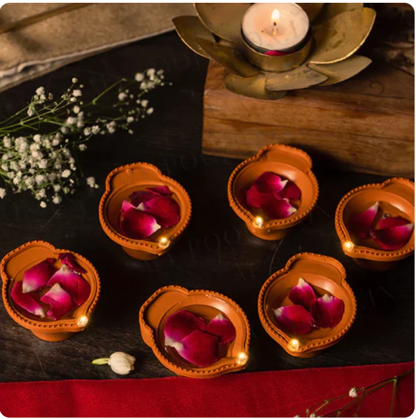 Jal Jyoti Diya Lights™ – No Flame, No Oil, Safe & Bright Festive Glow